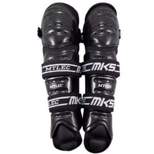 Mylec MK5 Shin Pad for Ball/Street Hockey black 15”